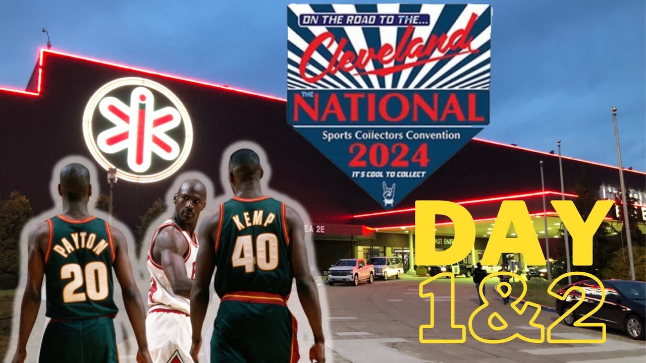Biggest Card Show - NSCC 2024 Cleveland - VLOG Day 1 & 2 mit PushDich & Nissiripz