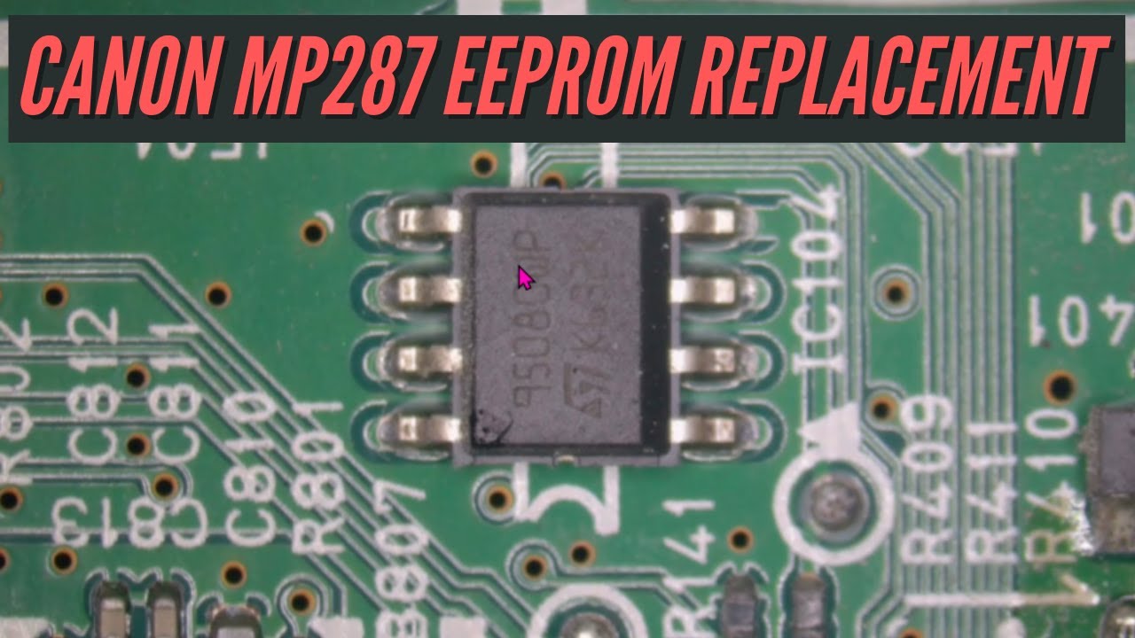 CANON PRINTER EEPROM REPLACEMENT