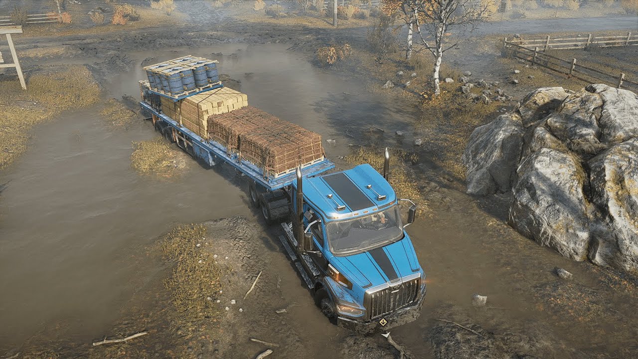 SNOWRUNNER: The Essentials Mission  ( Map : Smithville Dam )