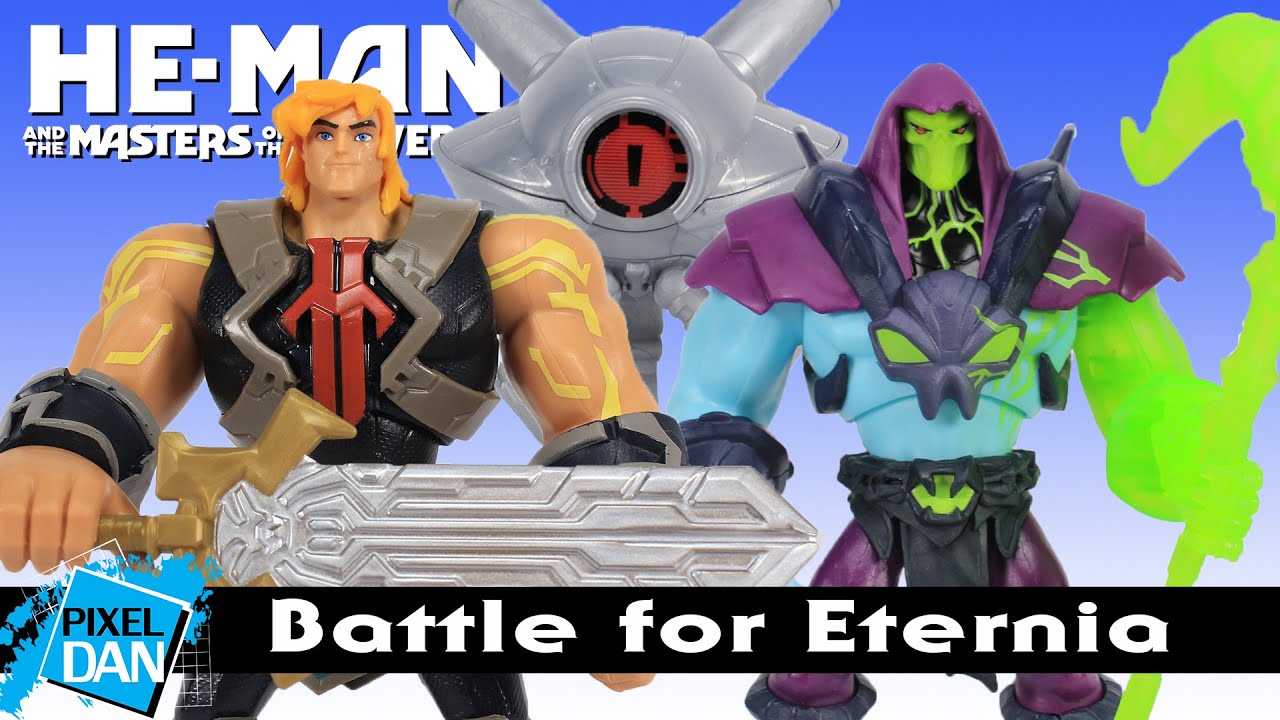 BATTLE FOR ETERNIA 2-pack Netflix MOTU Animated Action Figures Review | Masters of the Universe