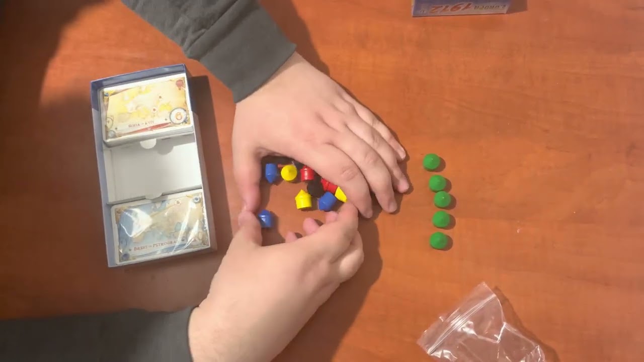 Распаковка дополнения к Ticket to Ride: Europe