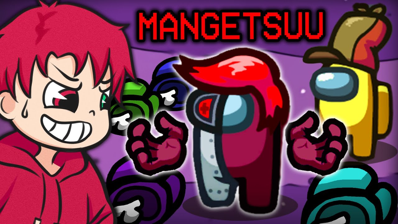 IMPOSTOR MANGETSUU POWRACA 🩸 AMONG US (Mandzio, Graf, Caton, Nexe, Bladii)
