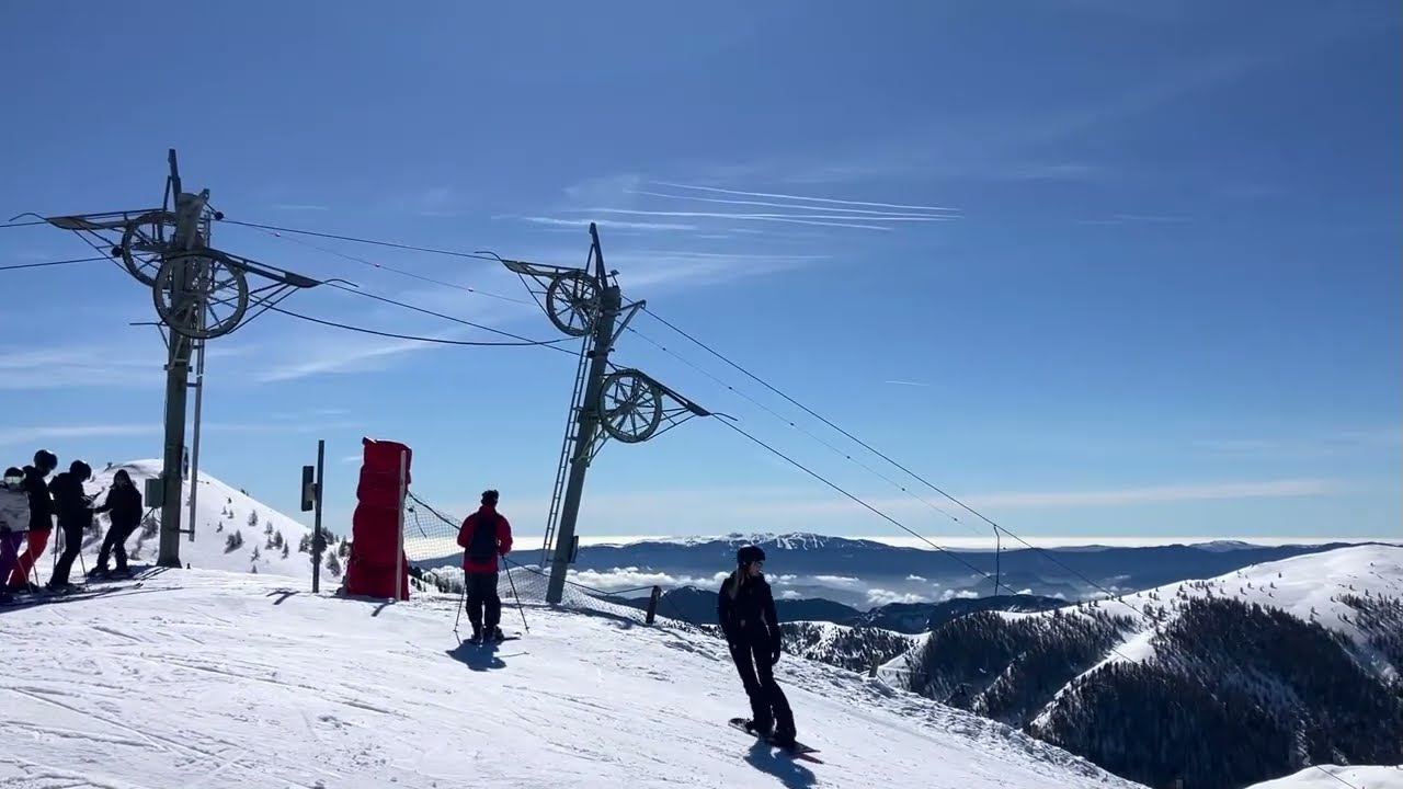 Pisten und Anlagen im Skigebiet Beuil - Les Launes - Valberg, 25. Februar 2026