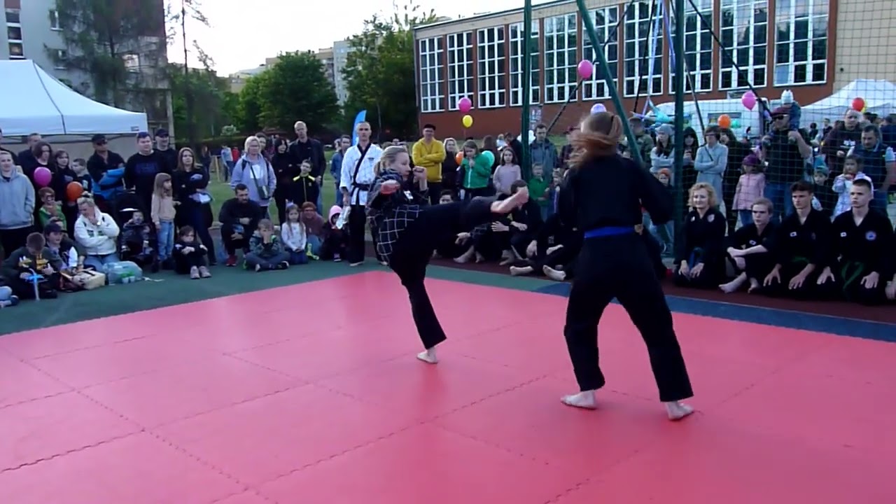 Hapkido Moo Hak Kwan Polska - pokaz podczas pikniku rodzinnego z okazji Święta Czyżyn (2022)