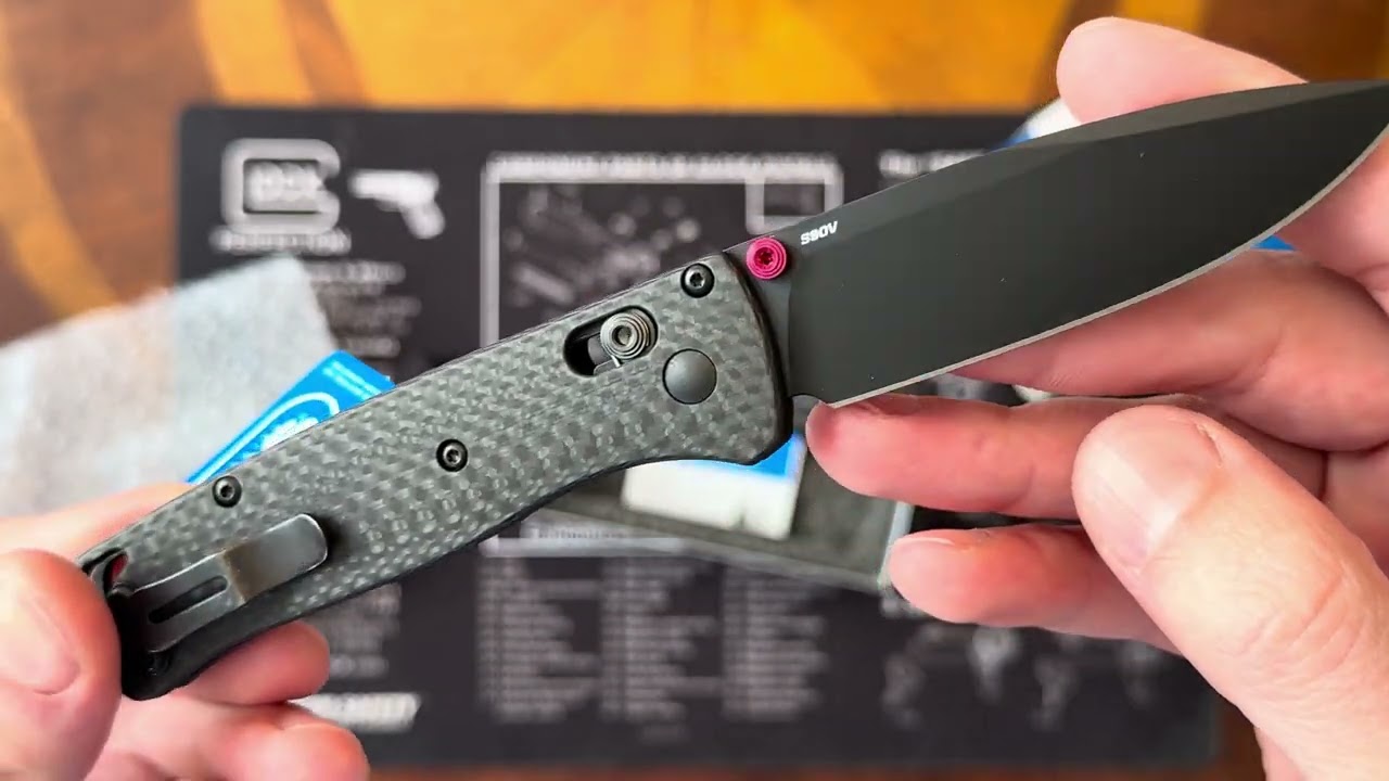 Custom Benchmade Bugout Carbon