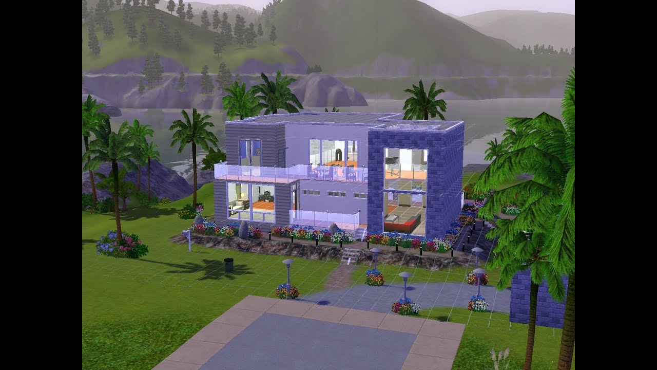 Sims 3 - Athletes Summer Home (Virtual Tour)