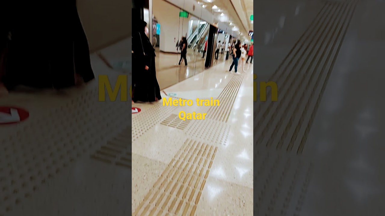 Doha, Qatar Metro train