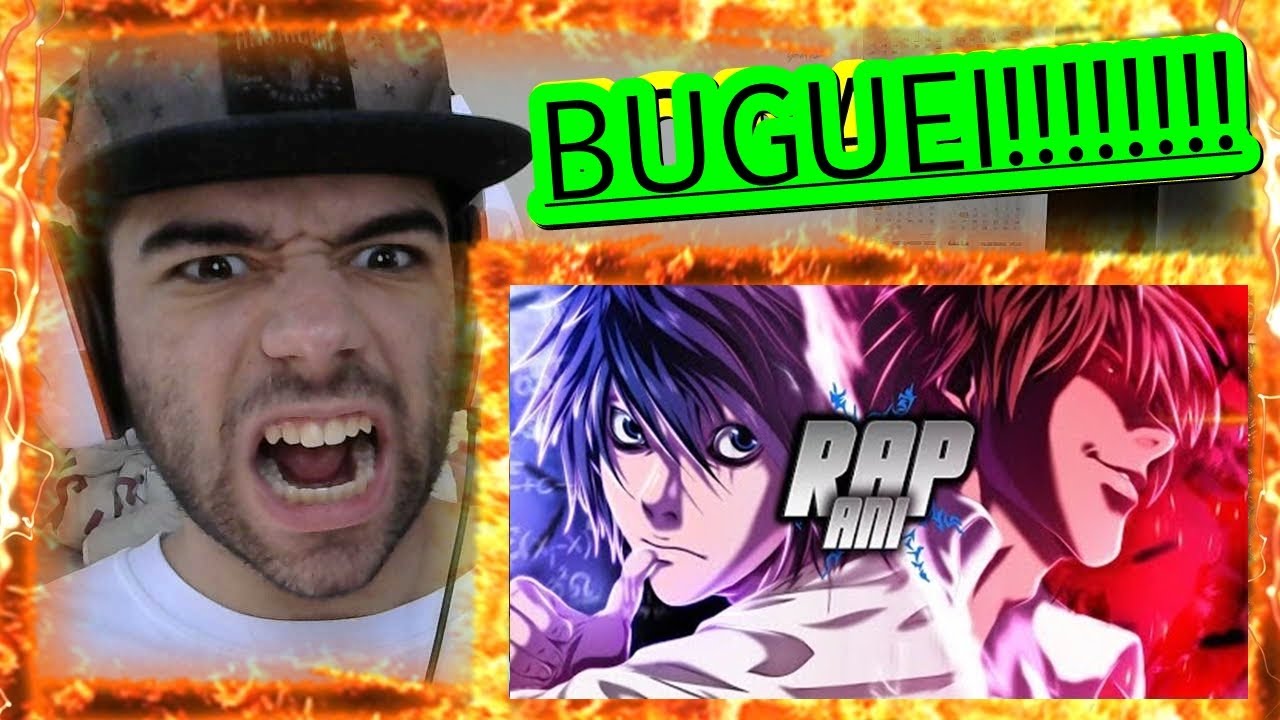 REACT - RAP DO KIRA E L - DEATH NOTE - ANIRAP E FLASH BEATS