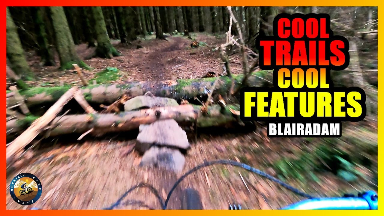 Blairadam MTB Trails// Cool trails with cool features!