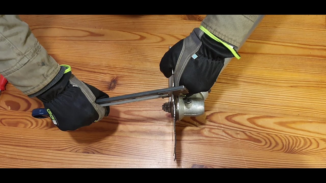 Husqvarna | Bending of the Teeth for Brushcutter Saw Blade.