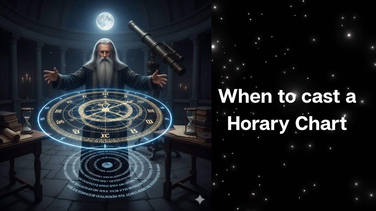 When to Cast a Horary Chart I Horary astrology
