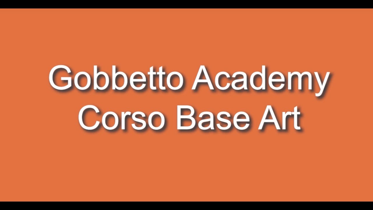 Corso base artistico resine Gobbetto