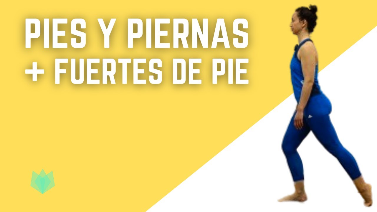 🤸‍♀️ Ejercicios para fortalecer PIES y PIERNAS de Pie 👉 Clase de Pilates Sin material