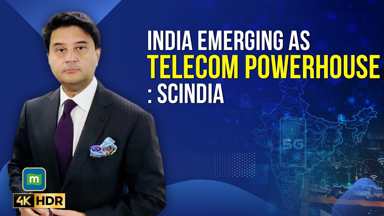 Индия становится мировой телекоммуникационной державой, считает Джотирадитья Скиндия.