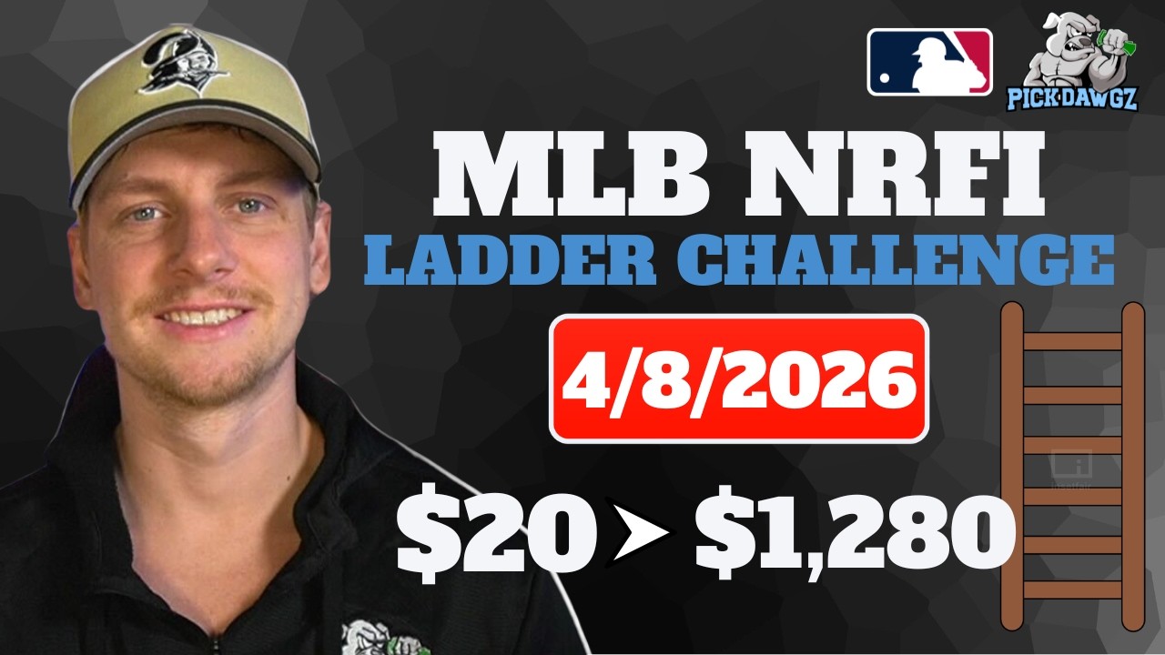 Прогнозы и ставки на матчи MLB на сегодня, 8 апреля 2026 года - NRFI Ladder Challenge