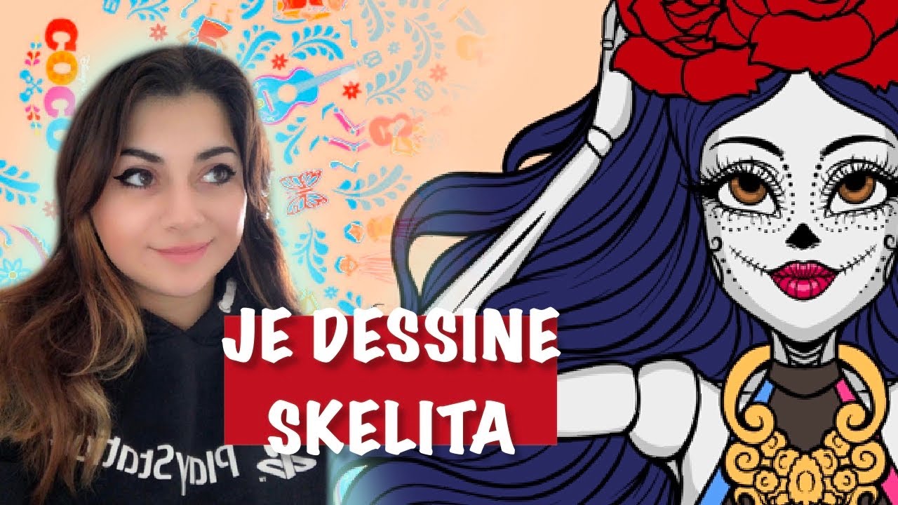 La colorisation de Skelita + Commande Terminée 😍