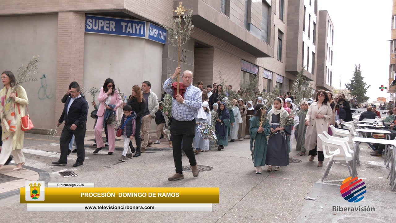 Procesión Domingo de Ramos Cintruénigo 2025