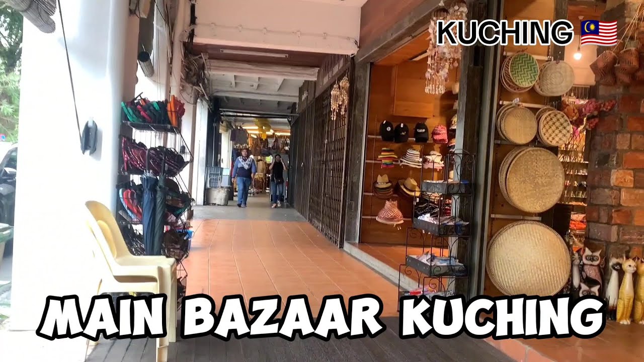 Main Bazaar Kuching dan Jalan Gambier, Kuching