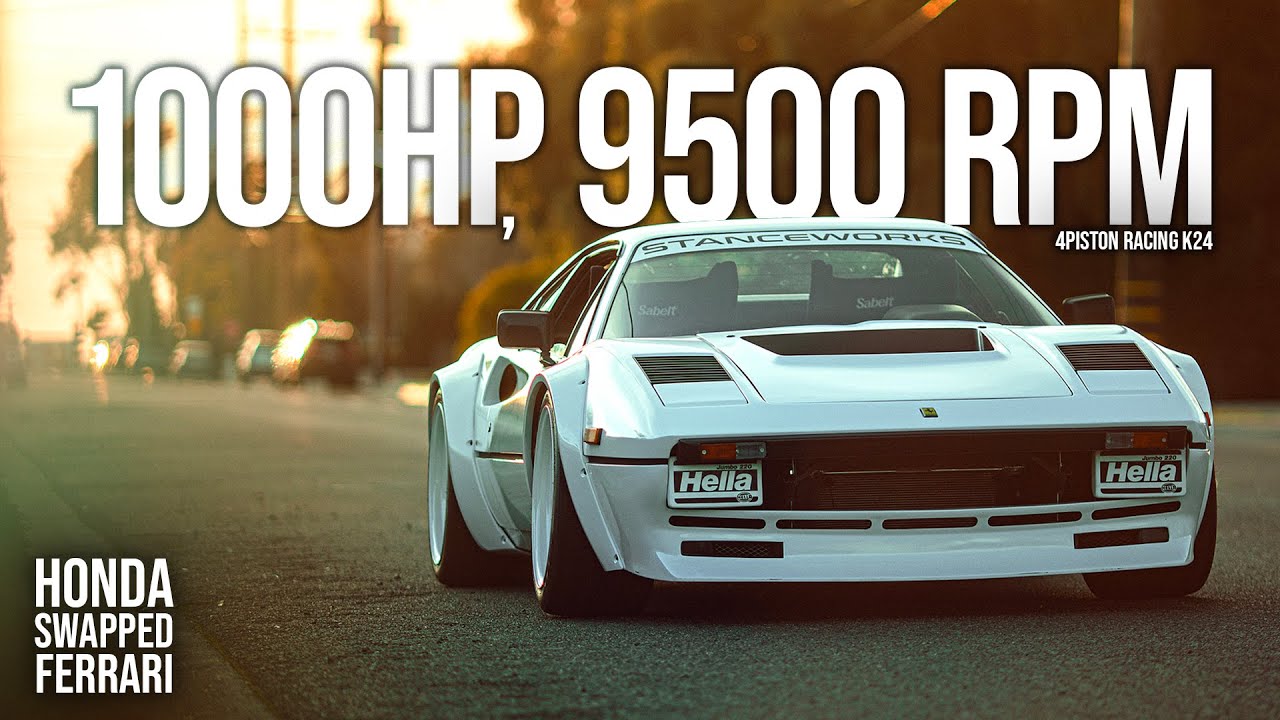 FINALLY. The K24-Swapped Ferrari SCREAMS on the dyno!