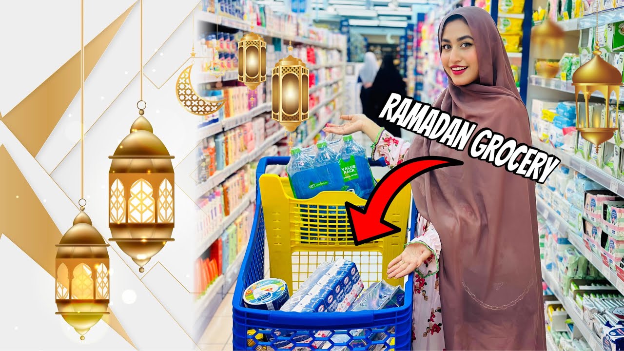 Ramadan ki grocery Karli 🌙 || pakore besan se bante hain aj pata chala :) 