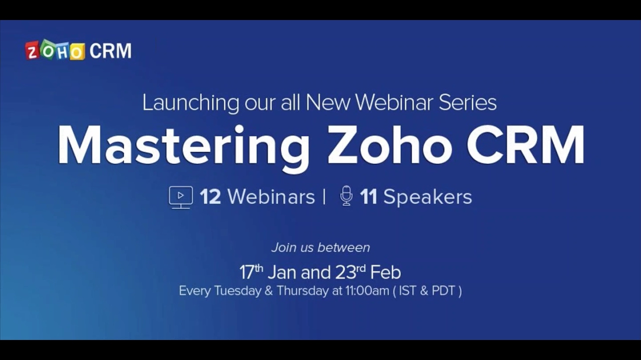 Customizing Zoho CRM for your business.