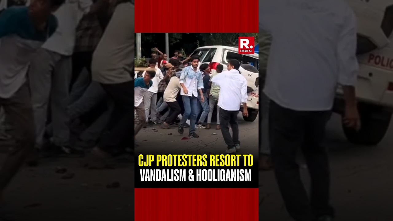 Public Safety Under Threat as Protesters Resort to Vandalism, Stone Pelting, and Clashes