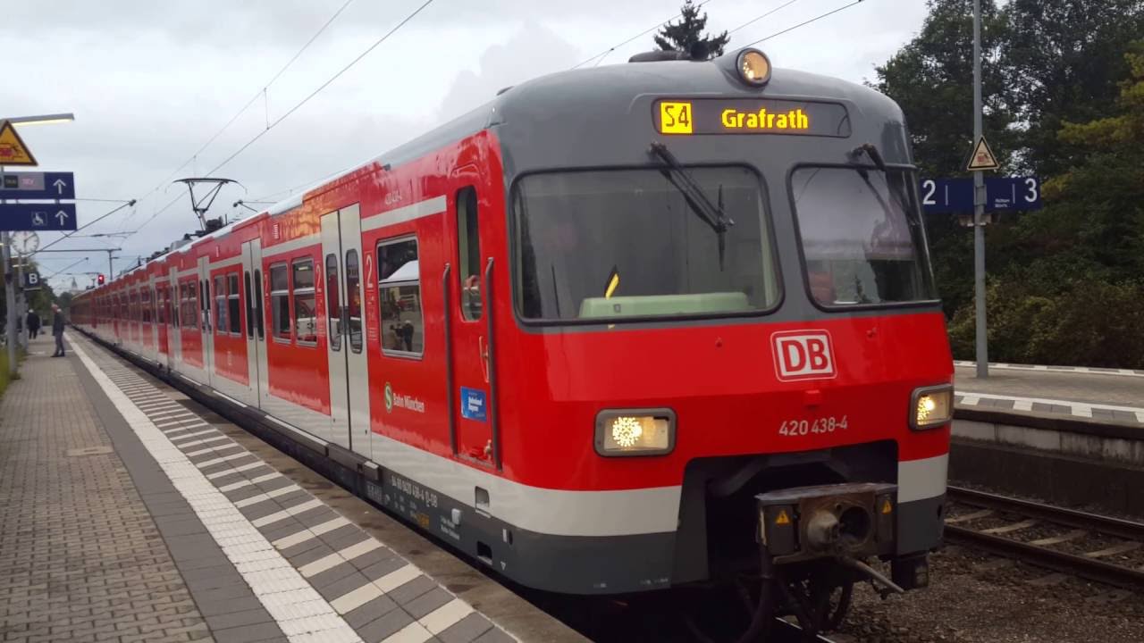 ET 420 471-5 + ET 420 438-4 verl&auml;sst Buchenau (OberBayer) als S20 nach Grafrath