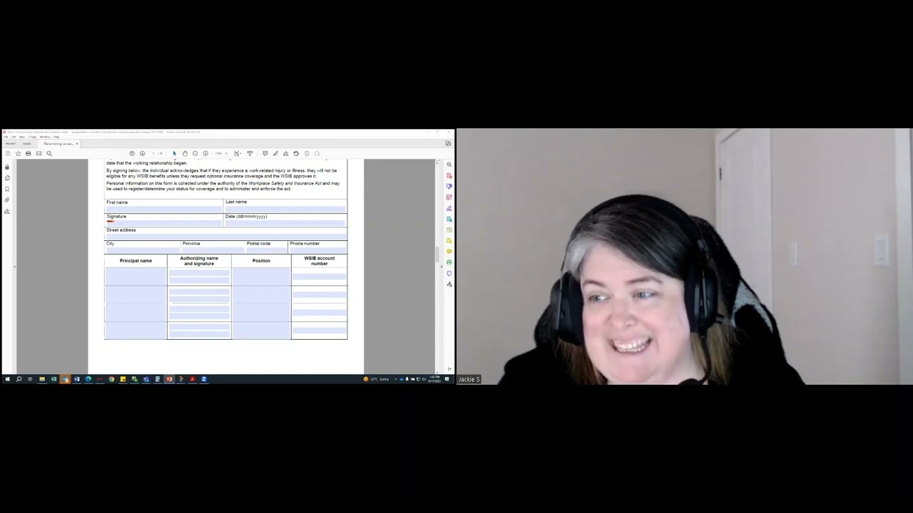 WSIB   2023 Status Determination Independent Owner Operator
