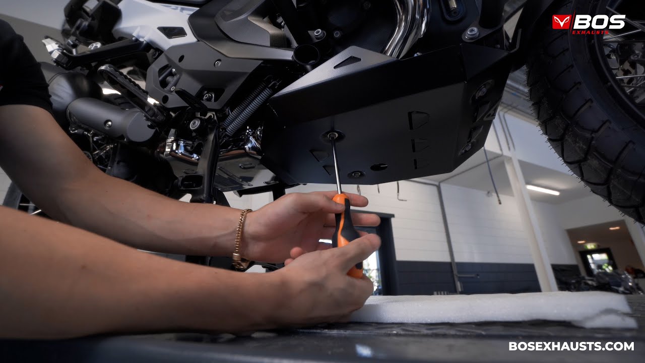 How To: Mount the BOS Engine Protection Skidplate Pro on the BMW R 1300 GS and GS Adventure