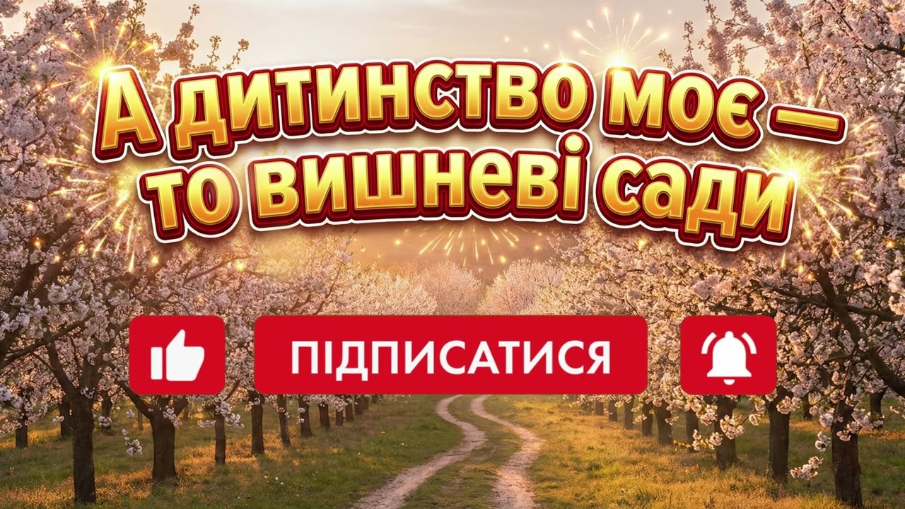 А ДИТИНСТВО МОЄ - ТО ВИШНЕВІ САДИ | Душевна українська пісня про батьків і дитинство | ПРЕМ'ЄРА 2026