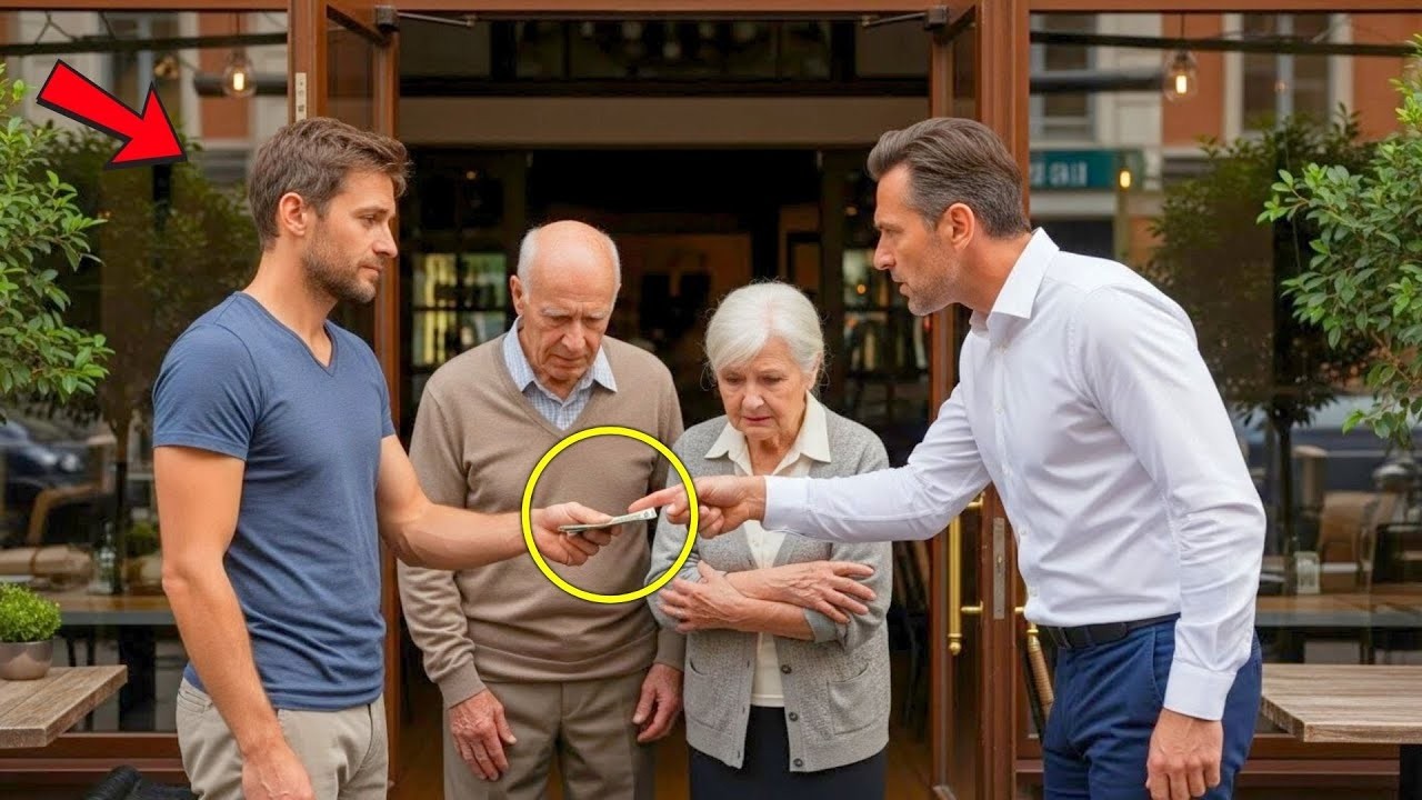 Single Dad Paid for Elderly Couple’s Meal Next Day a Millionaire Knocked at His Door   EOM STORIE