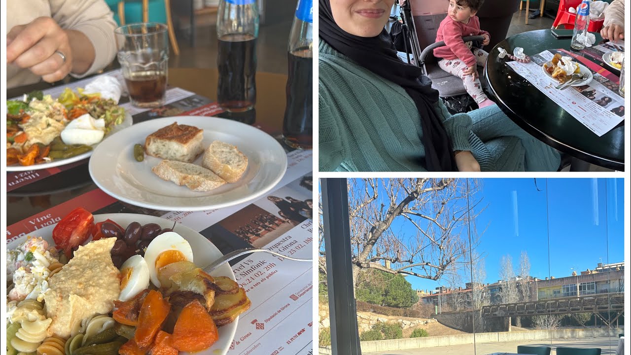 خرجنا نبدلو الجو ☺️ مشينا ل Buffet Libre دوزنا نهار غزال 🥰