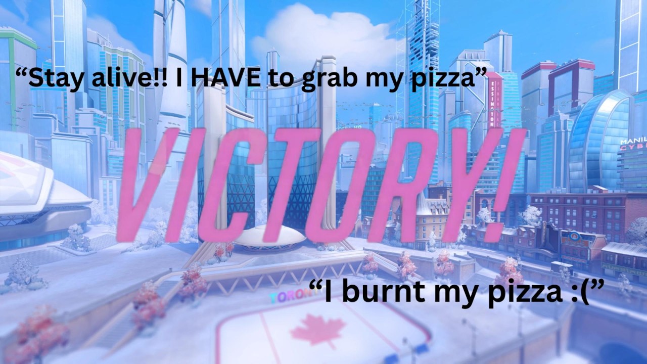 I burnt my pizza for this game