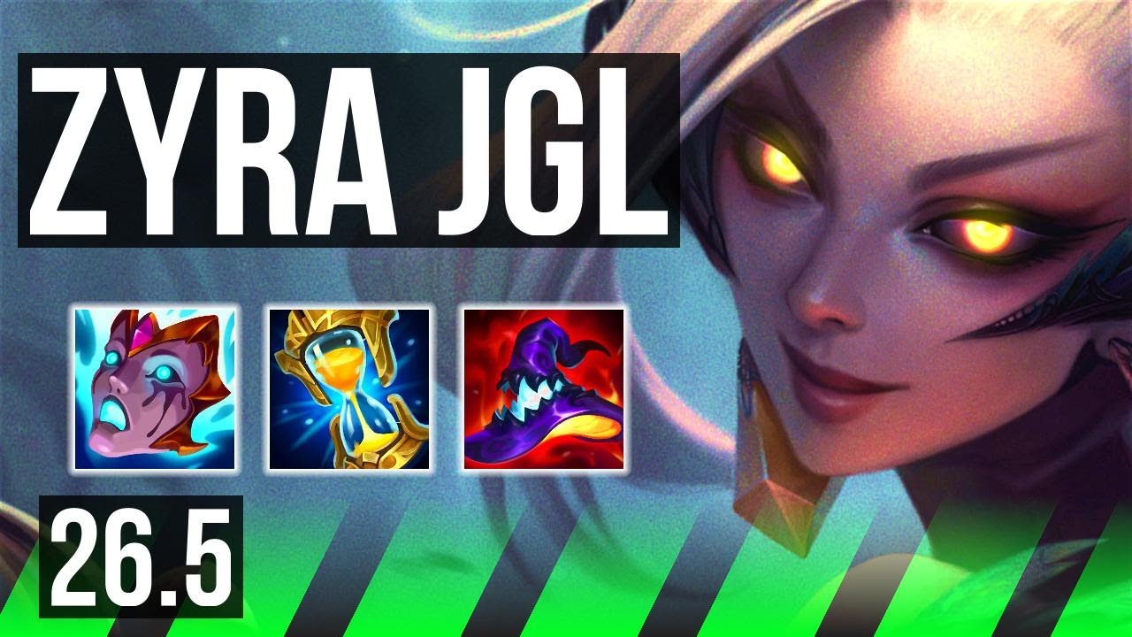 ZYRA vs ZAAHEN (JGL) | EUNE Master | 26.5