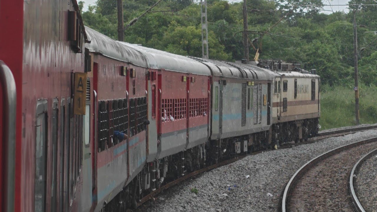 Full Journey in 22160/MGR Chennai Central - Mumbai CSMT SF Express led by Ajni WAP 7
