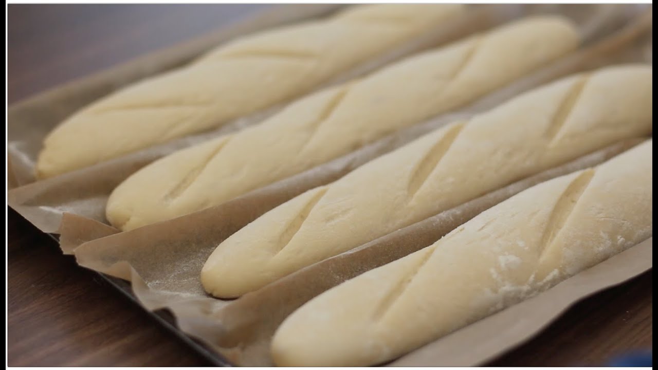 Pain baguette maison sans moule !