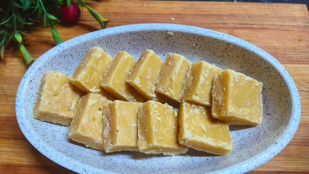 3 பொருட்கள் போதும் ஸ்வீட் செய்ய🤓10 MIn Easy Sweet Tamil🤤Fried Gram Burfi Tamilபொட்டுக்கடலை பர்வி#how