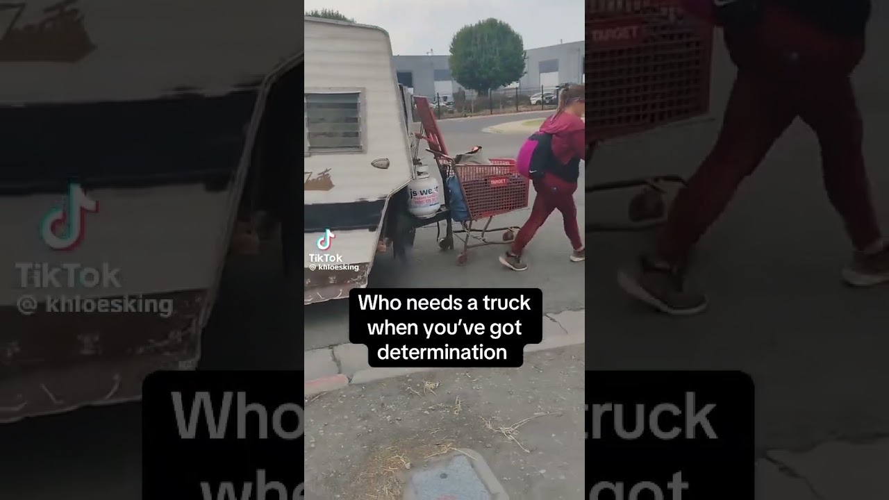 RV stands for Really&hellip; Valuable cart. #budgetcamping #travelhacks #diyrv