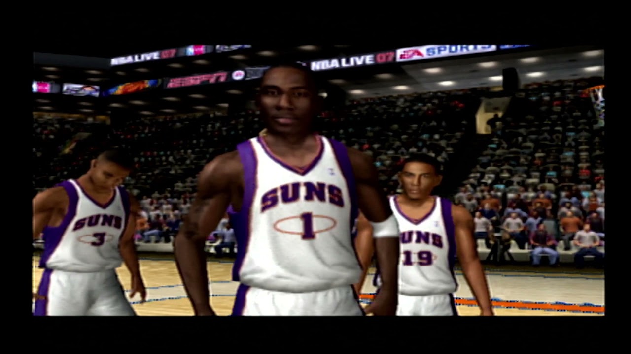 NBA Live 07 Suns vs Rockets