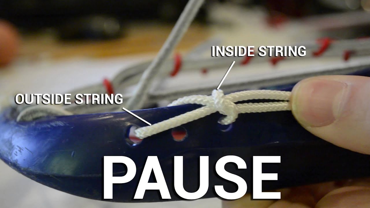 How to String a NATIVE AMERICAN SIDEWALL / DOUBLE SIDEWALL