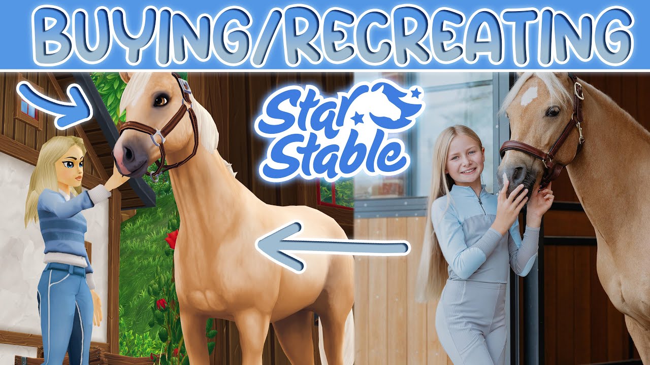 Buying Popcorn (Becoming Harlow and Popcorn!) Star Stable Recreate