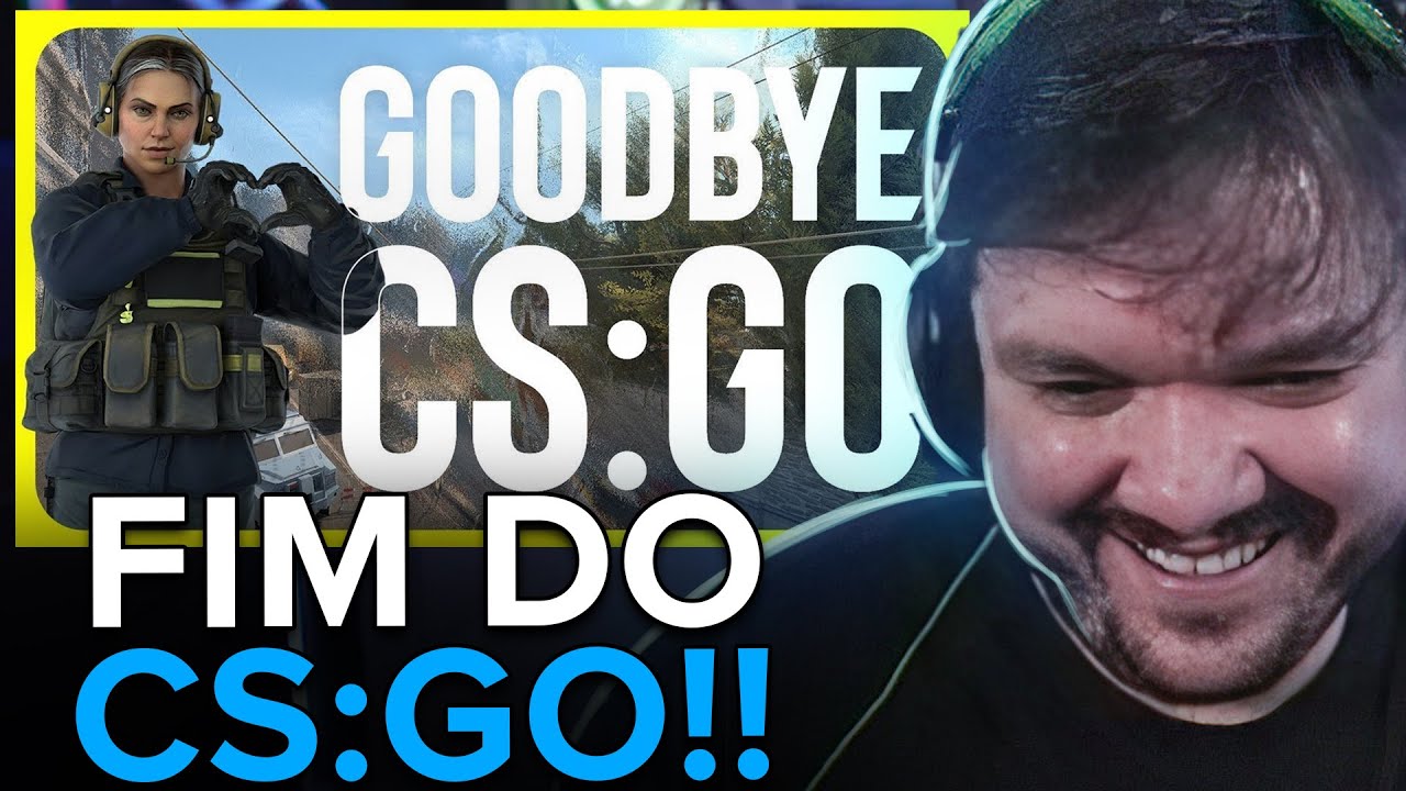 GAULES REAGE AO FIM DO CS:GO! (Goodbye Counter-Strike: Global Offensive)