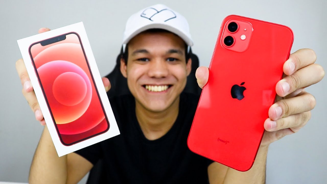COMPREI um IPHONE 12 RED 256GB | MUITO FELIZ COM ESSA CONQUISTA! - UNBOXING