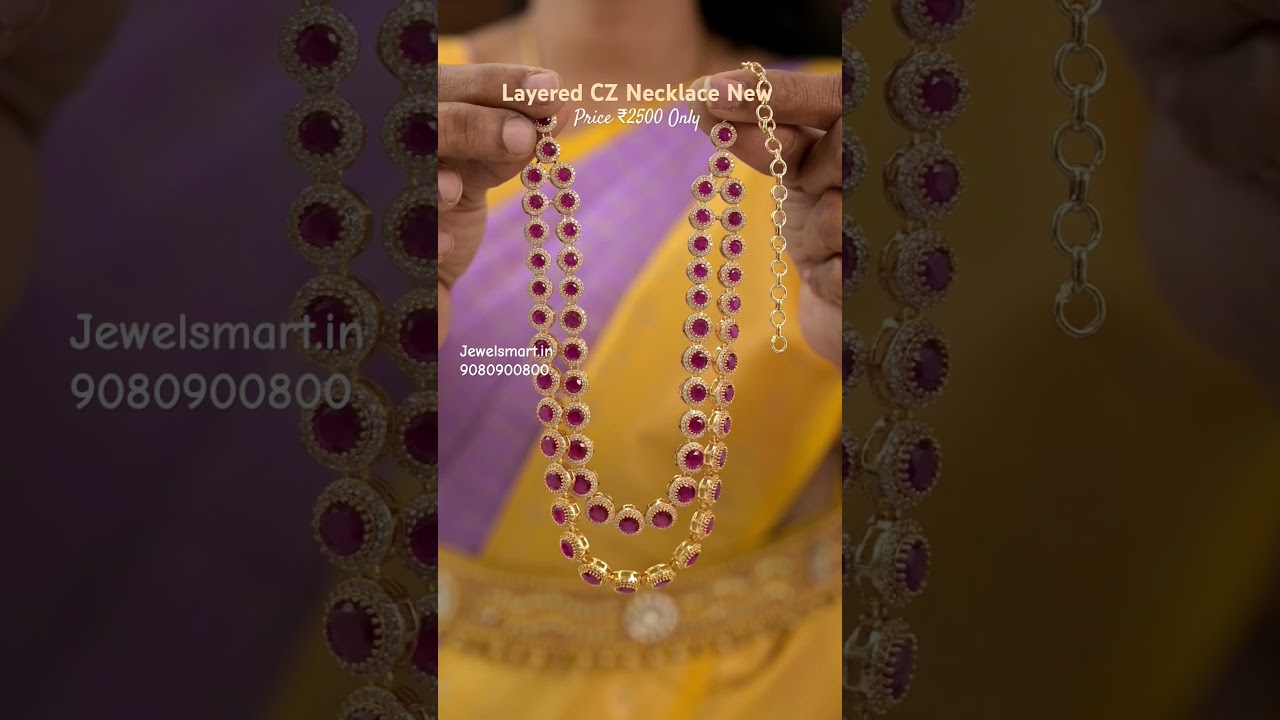 NEW ARRIVAL! Layered CZ Necklace Set | Colorful Stones | Premium Quality Must Have Jewelry #jewelry