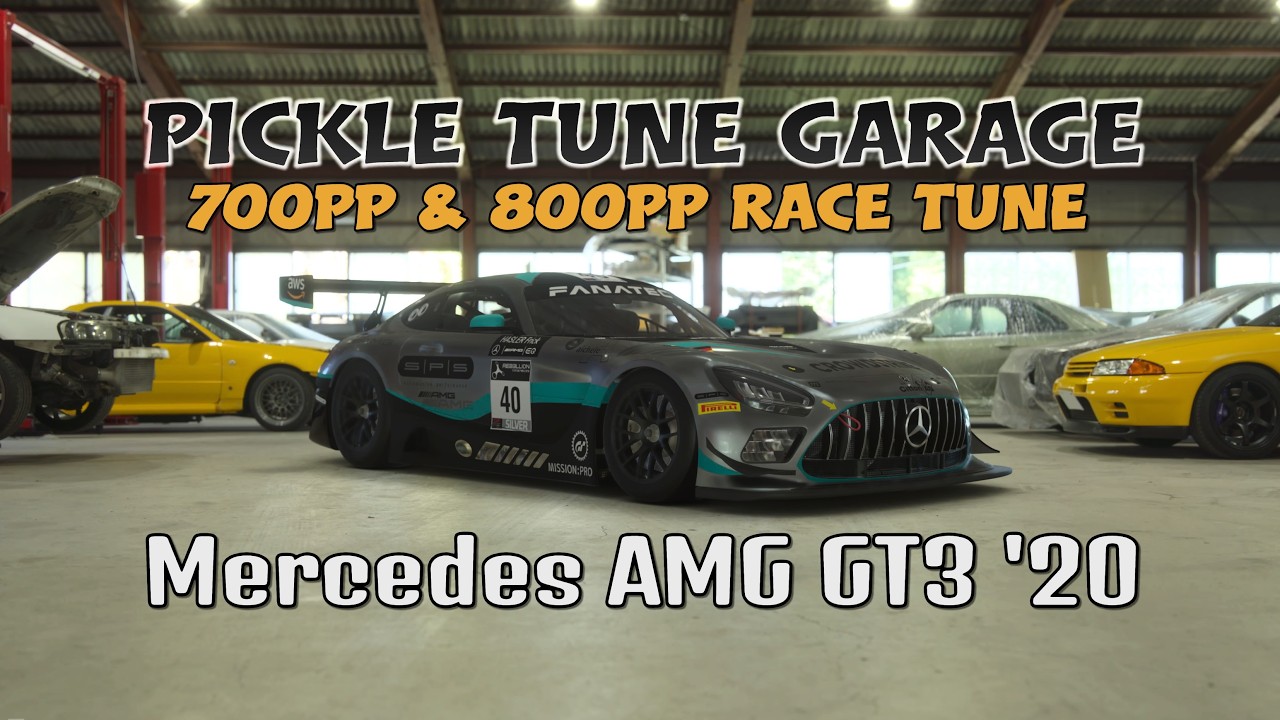 GT7 Build & Tune Garage | Mercedes-AMG GT3 '20 | 700PP & 800PP Tune (Update 1.67)