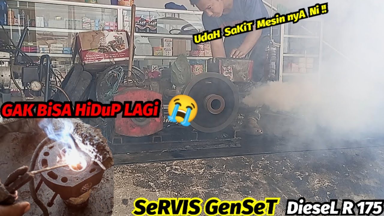 Gak Bisa Hidup 😩 Kita Full Servis Bagian Penting Mesin Diesel R175