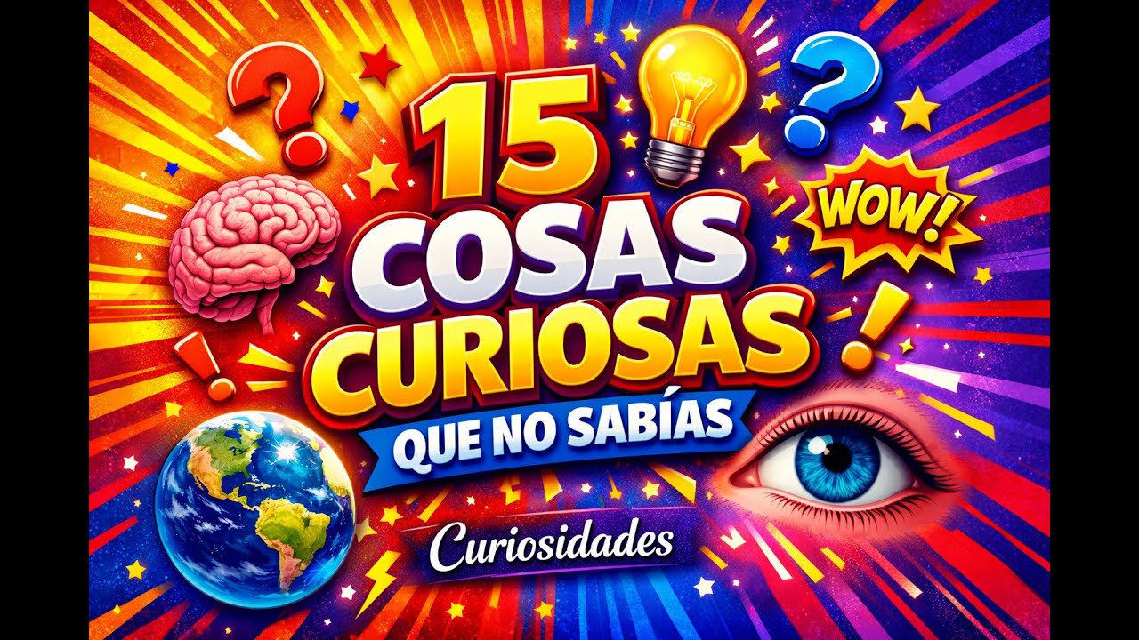 15 datos curiosos que casi nadie conoce 🔥 | ¿Sabías qué? 