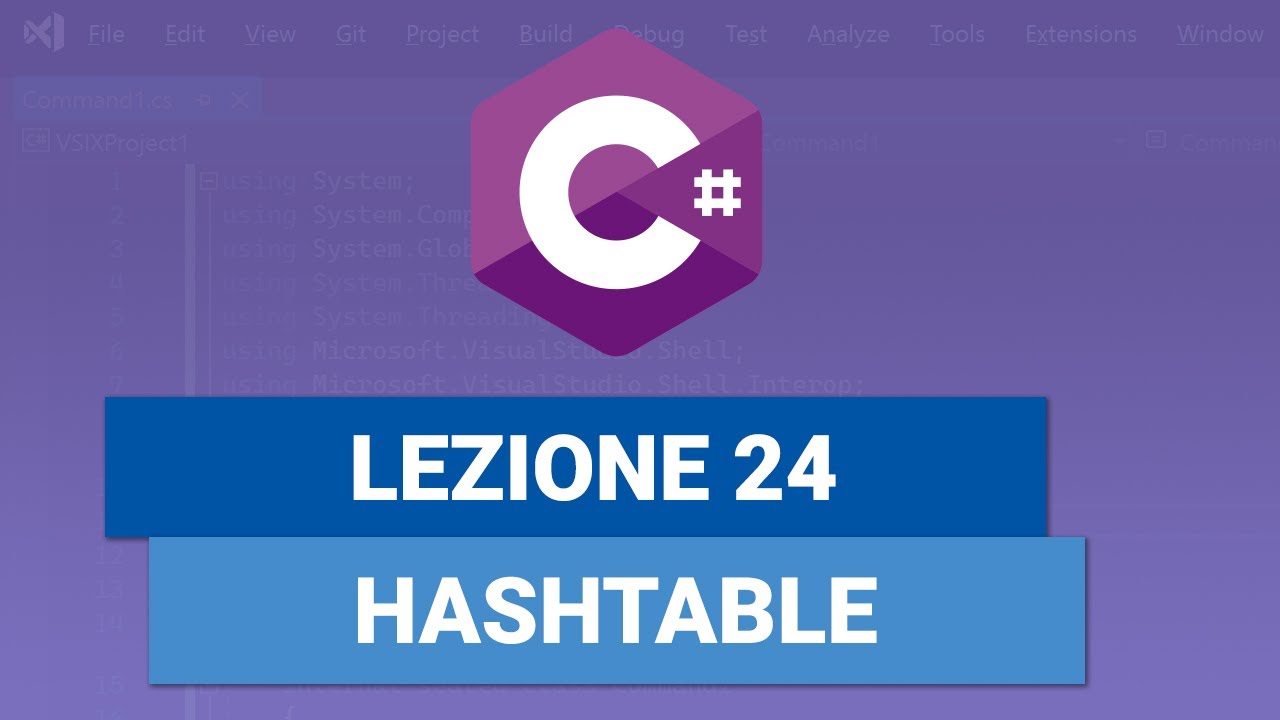 Hashtable - C# TUTORIAL ITALIANO 24
