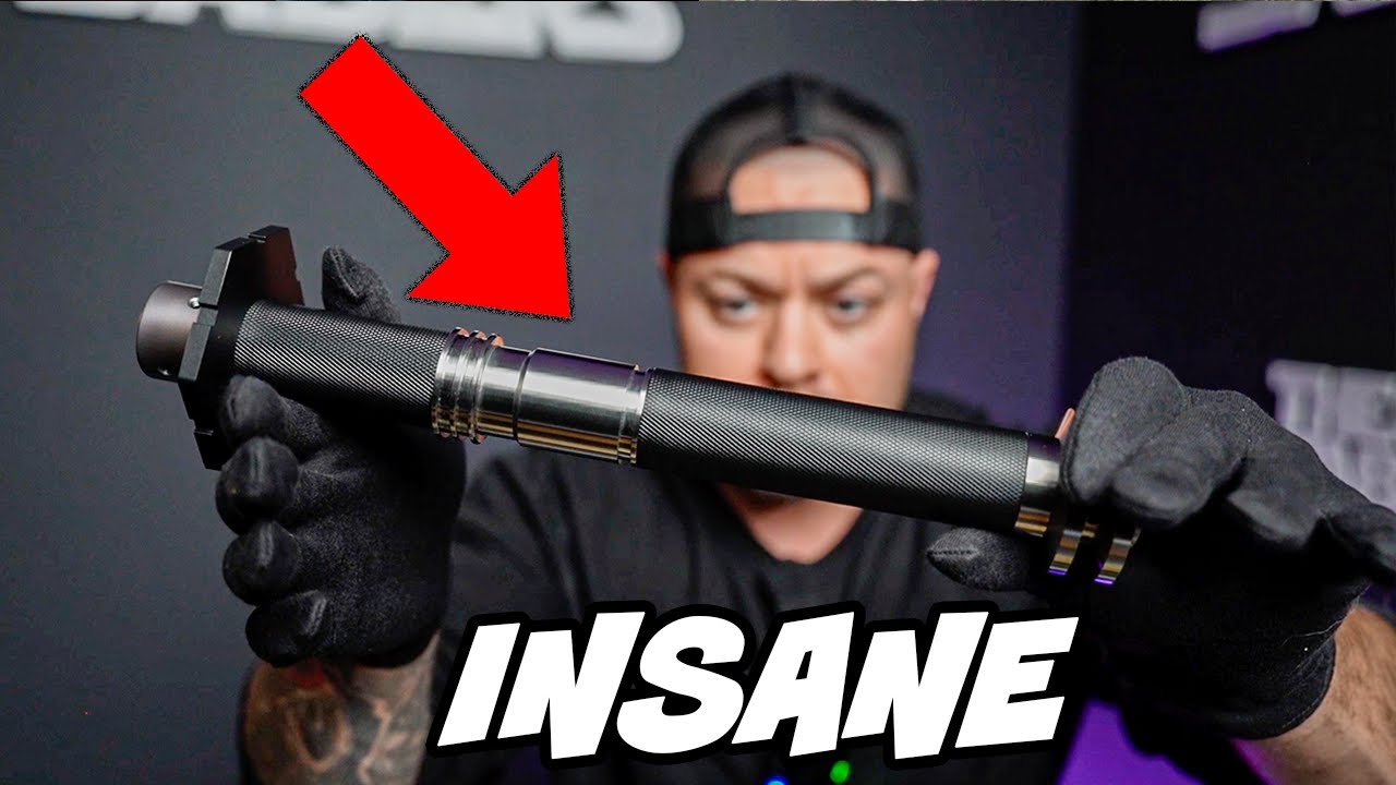World's Most INDESTRUCTIBLE Lightsaber for COMBAT (STAINLESS STEEL) THEORY SABERS