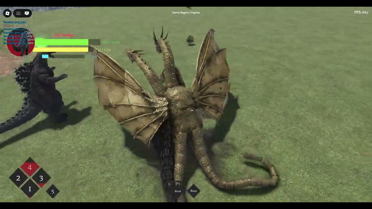 Godzilla Minus One VS Heisei GHIDORAH NEW UPDATE IN TITAN BASH!!!!!!